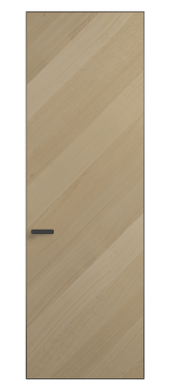 Дверь межкомнатная 0200 ЭВБМ. Цвет Эвкалипт бежевый матовый. Материал Шпон эвкалипта Naturwood. Коллекция Rift. Картинка.