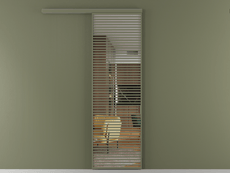 Перегородка Формато вдоль стены 1 створка