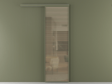 Перегородка Formato вдоль стены 1 створка