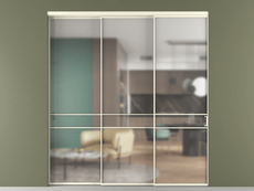 Перегородка Formato внутри проёма телескопик синхро 2