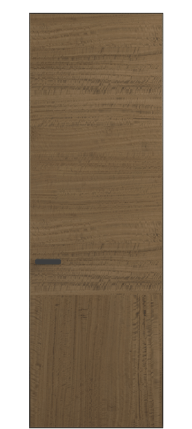 Дверь межкомнатная 0204 ЭВКМФ Эвкалипт кофейный матовый фризе. Цвет Эвкалипт кофейный матовый фризе. Материал Шпон эвкалипта Naturwood. Коллекция Rift. Картинка.